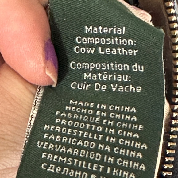 RLL Polo Ralph Lauren Black Leather Cowhide Purse Handbag Good Large Patent - Picture 9 of 9